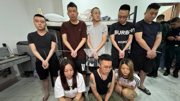 柬埔寨清剿电诈行动，拘捕100名台湾大陆疑犯。